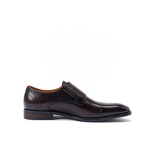 Charger l&#39;image dans la galerie, Straight cap monk strap dark brown
