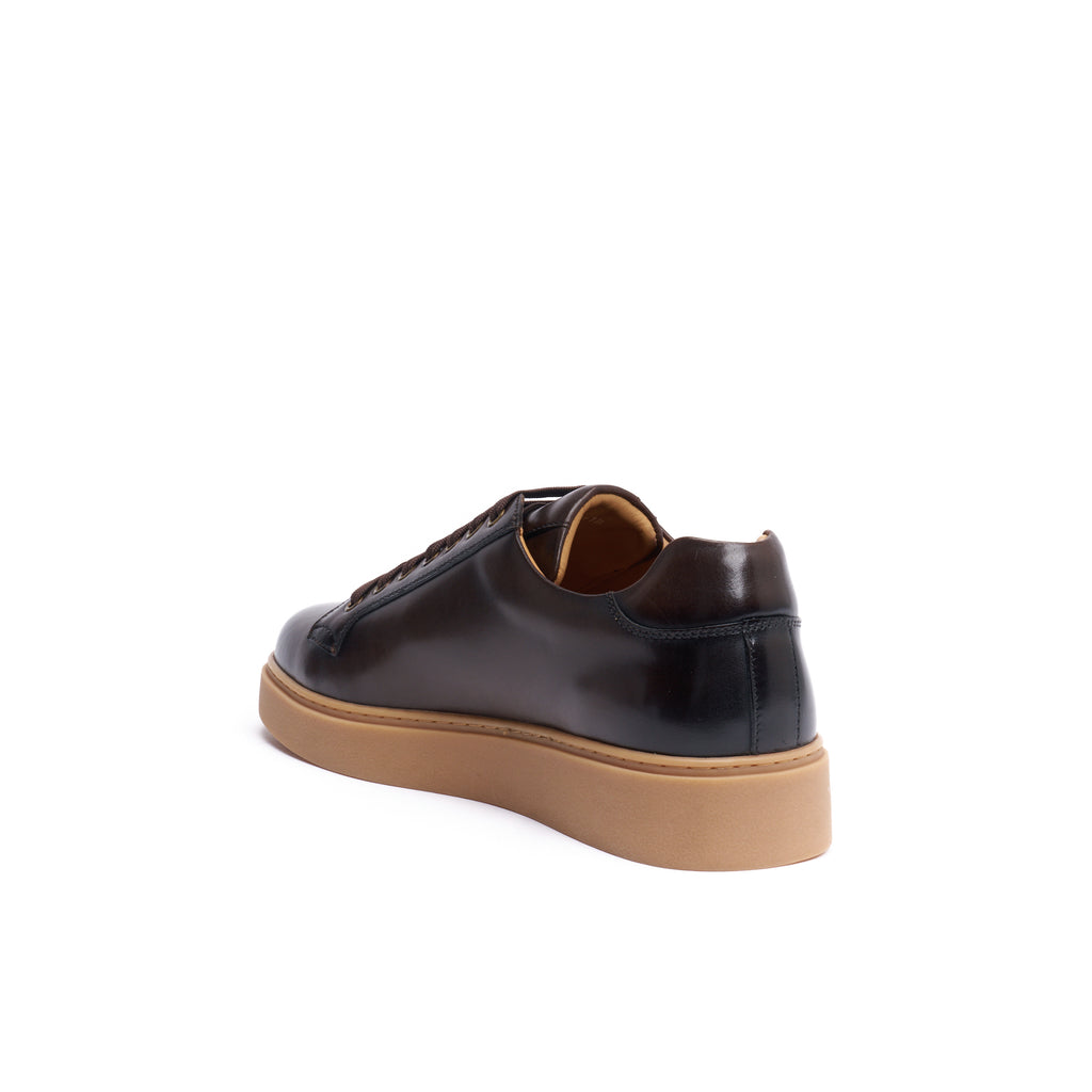 CLASSIC LACE-UP SNEAKER DARK BROWN