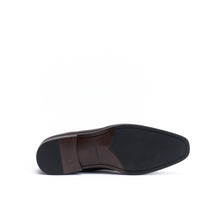 Load image into Gallery viewer, Straight cap derby ankle boot dark brown
