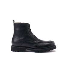 Load image into Gallery viewer, Apron derby ankle boot black
