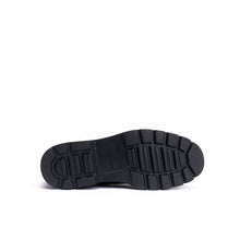 Load image into Gallery viewer, Apron derby ankle boot black
