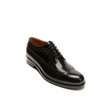 Charger l&#39;image dans la galerie, Long Wing tip derby black
