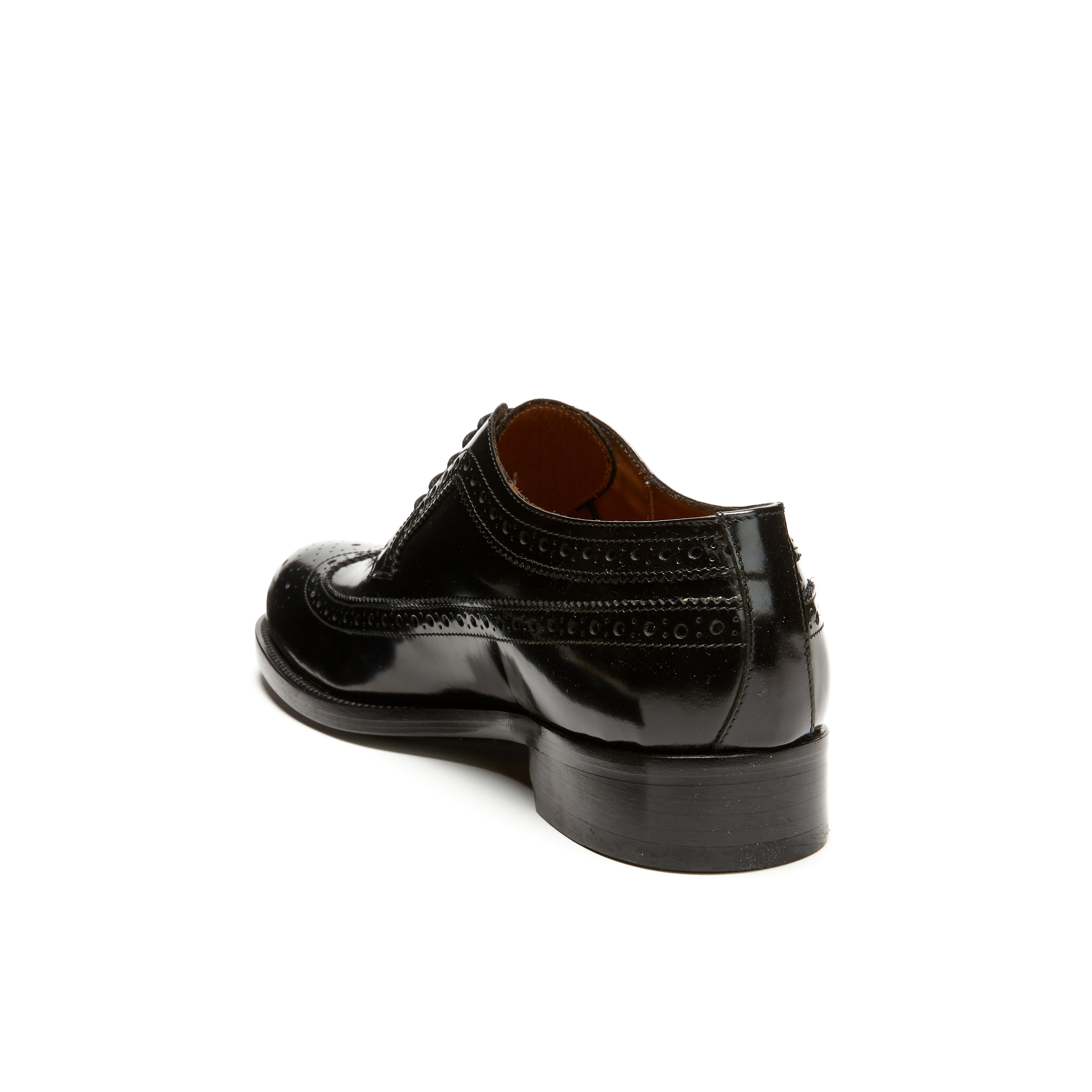 LONG WING TIP DERBY BLACK