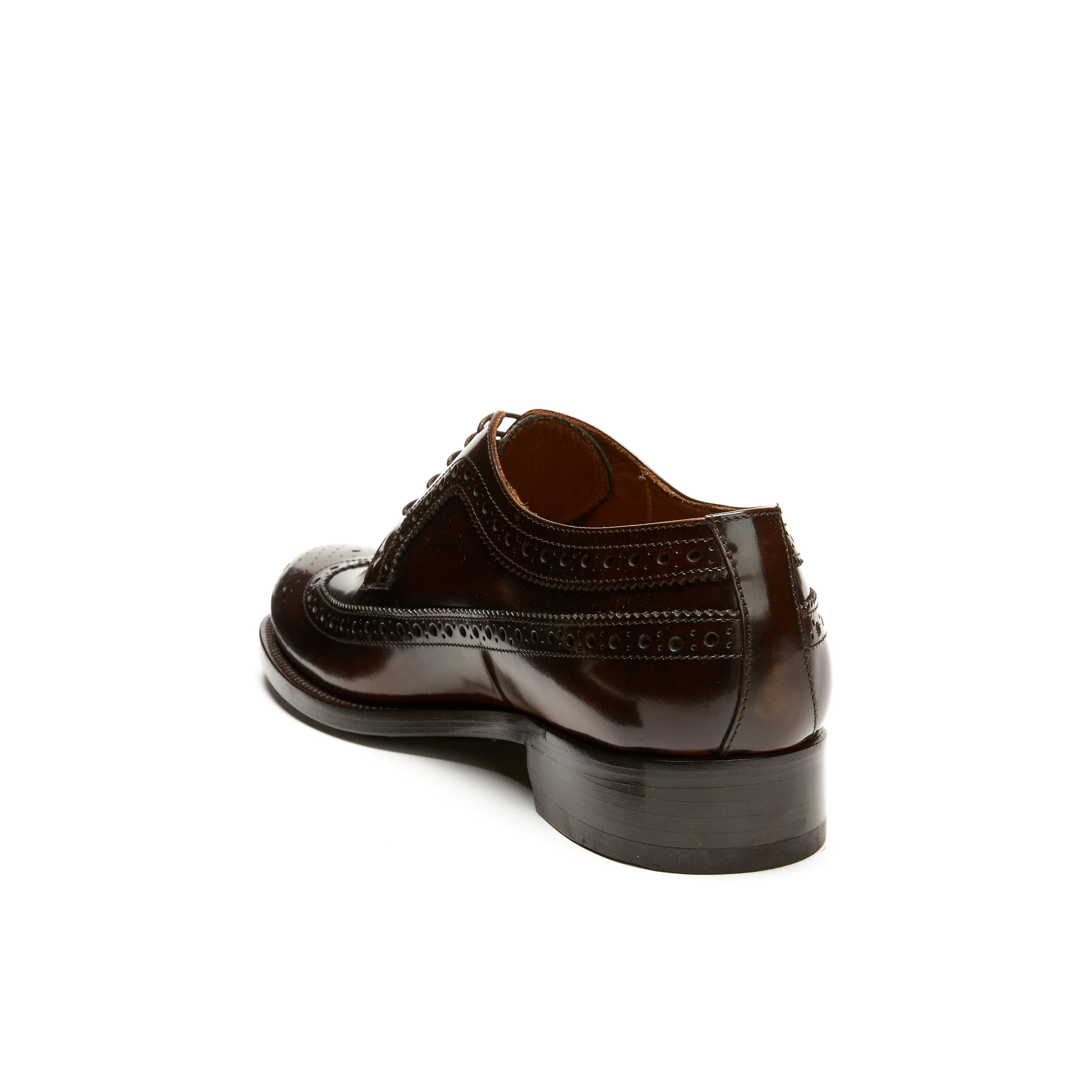 LONG WING TIP DERBY BROWN