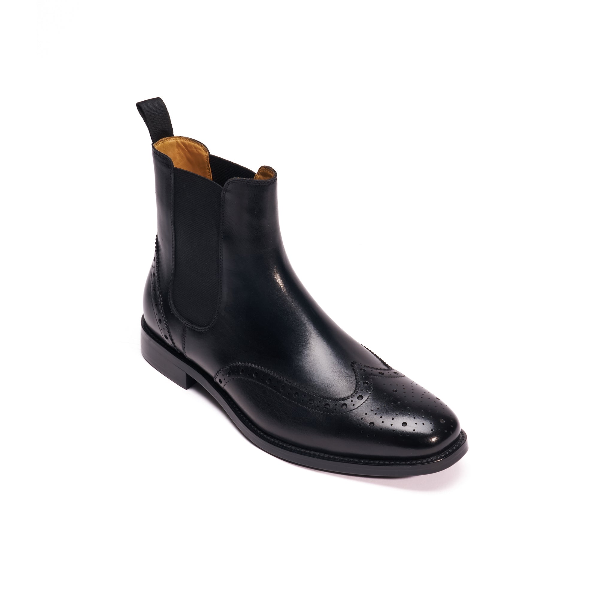 WING TIP CHELSEA BOOT