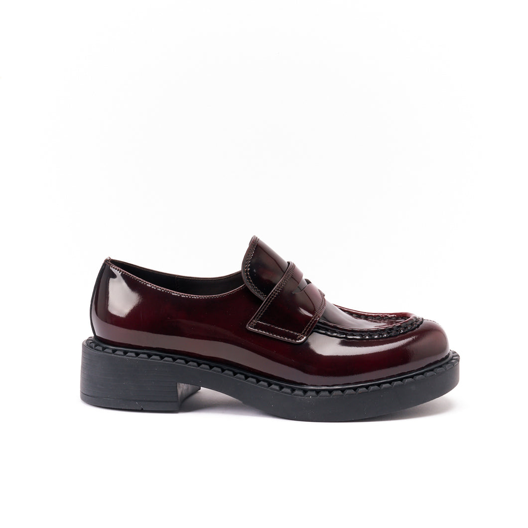 Penny loafer bordeaux