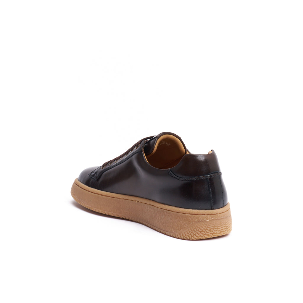 CLASSIC LACE-UP SNEAKER DARK BROWN