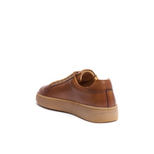 Load image into Gallery viewer, Classic lace-up sneaker tan brown
