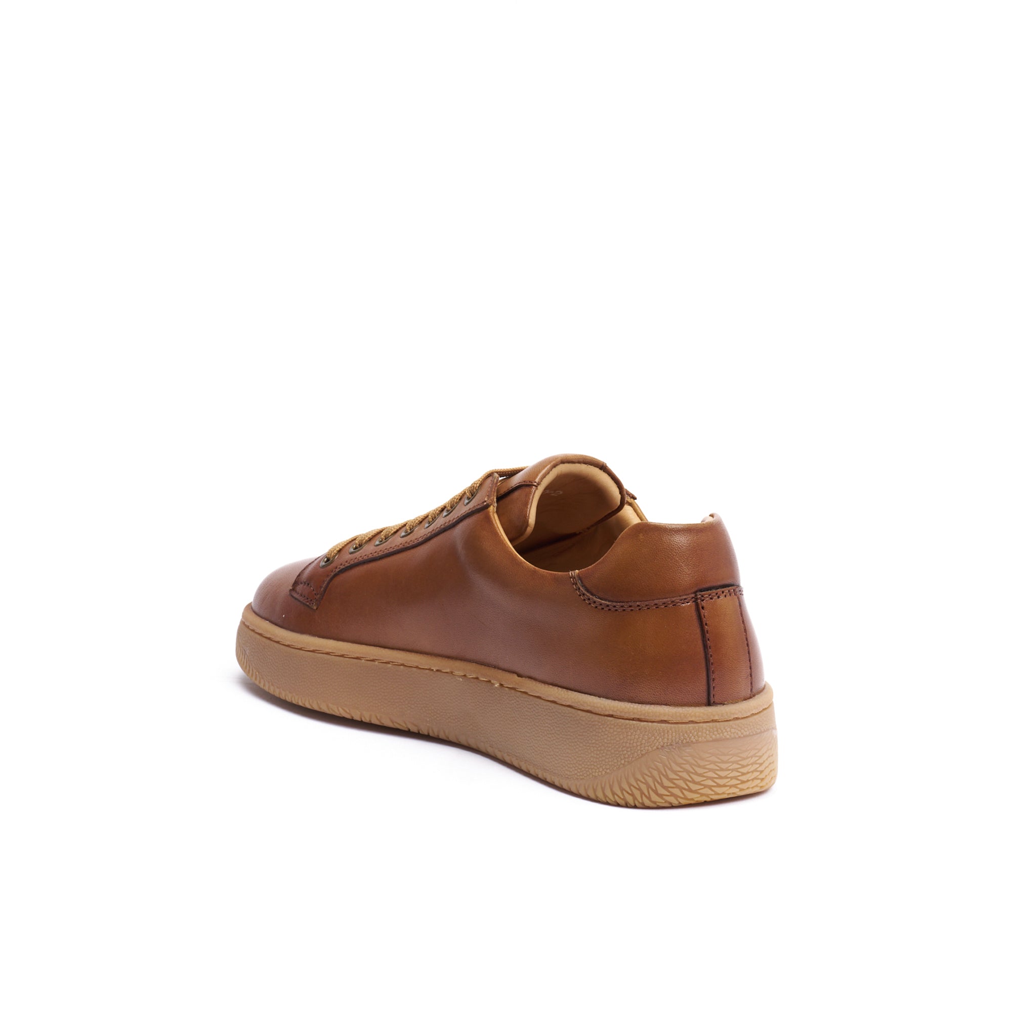 CLASSIC LACE-UP SNEAKER TAN BROWN