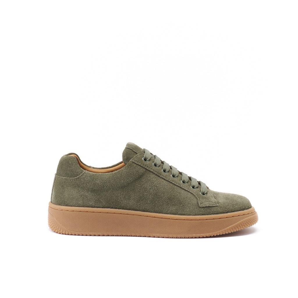 CLASSIC LACE-UP SNEAKER GREEN TEA