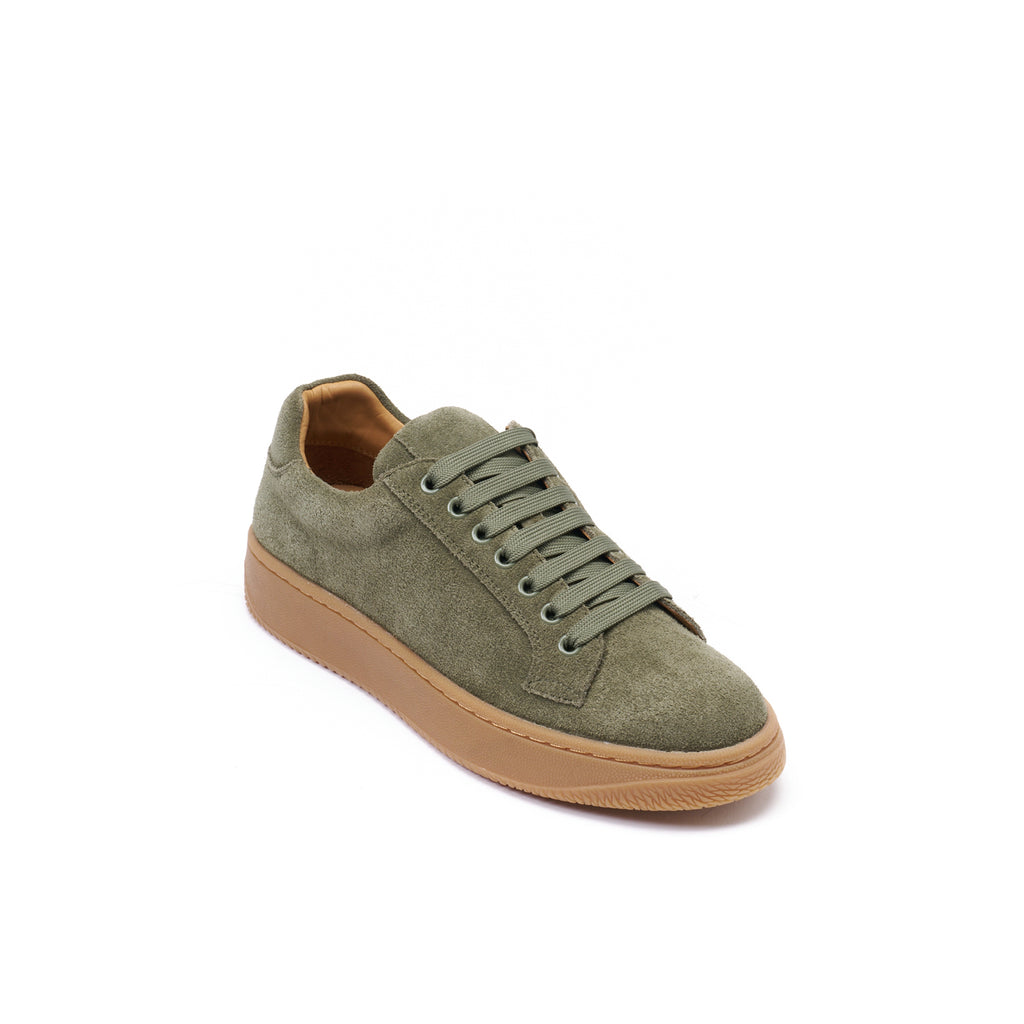 CLASSIC LACE-UP SNEAKER GREEN TEA