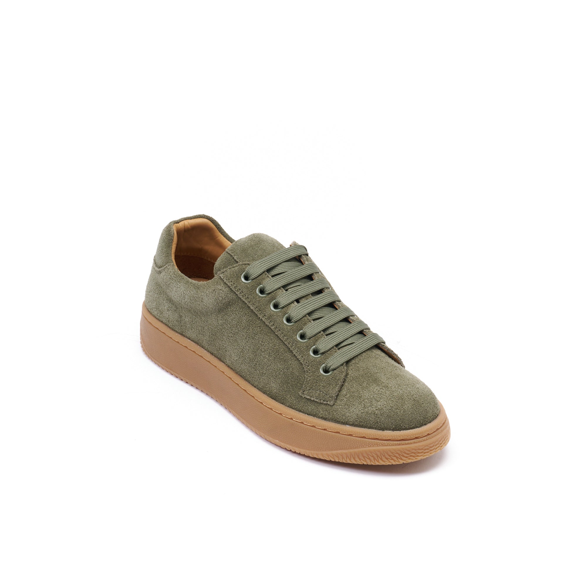 CLASSIC LACE-UP SNEAKER GREEN TEA