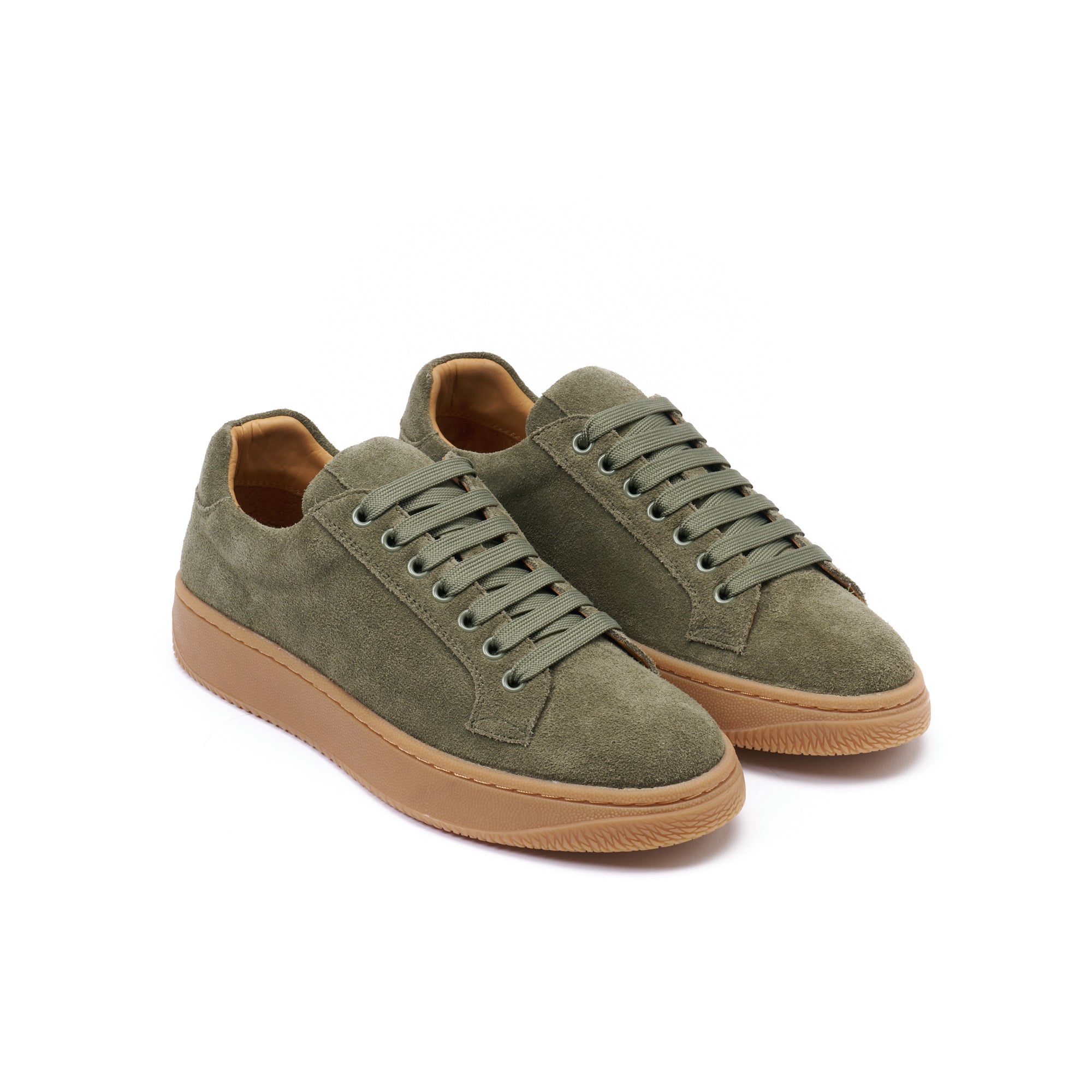 CLASSIC LACE-UP SNEAKER GREEN TEA
