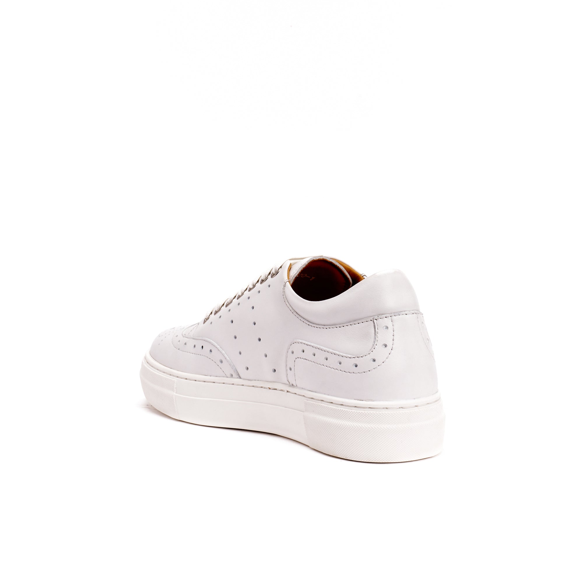 WING TIP SNEAKER WHITE