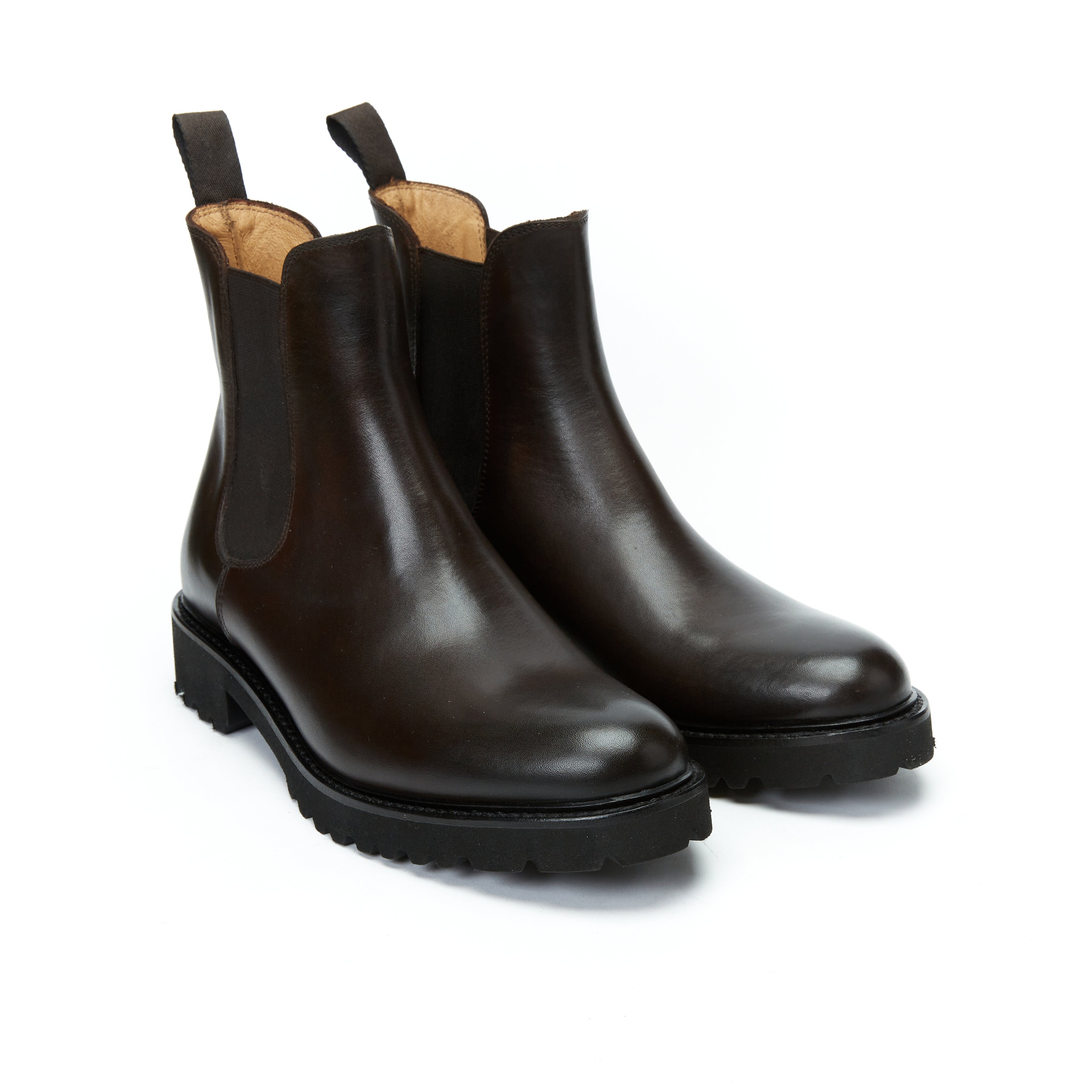 CHELSEA BOOT DARK BROWN