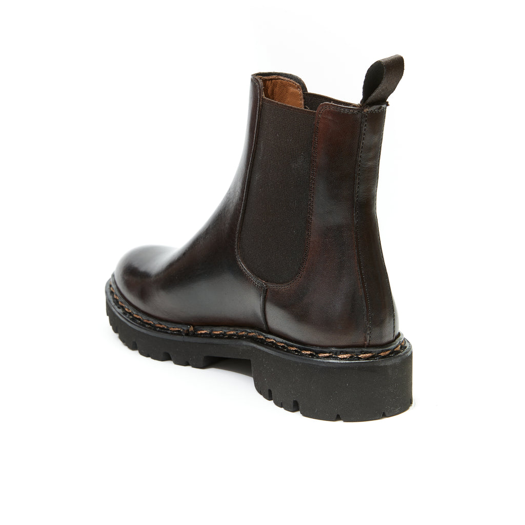 CHELSEA BOOT DARK BROWN