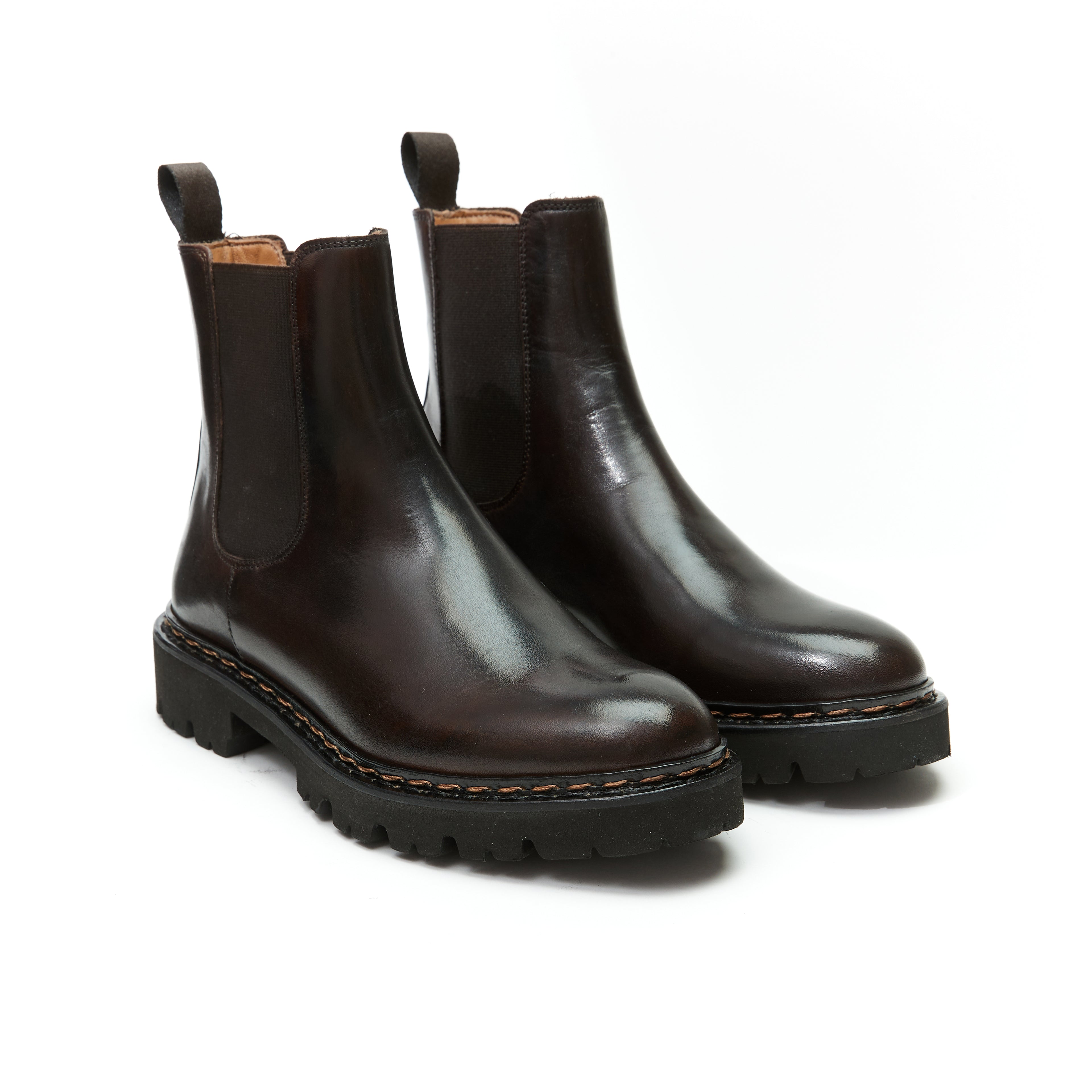 CHELSEA BOOT DARK BROWN