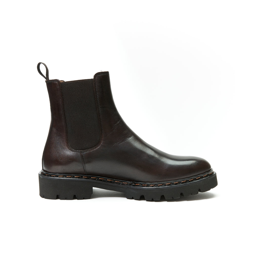 CHELSEA BOOT DARK BROWN