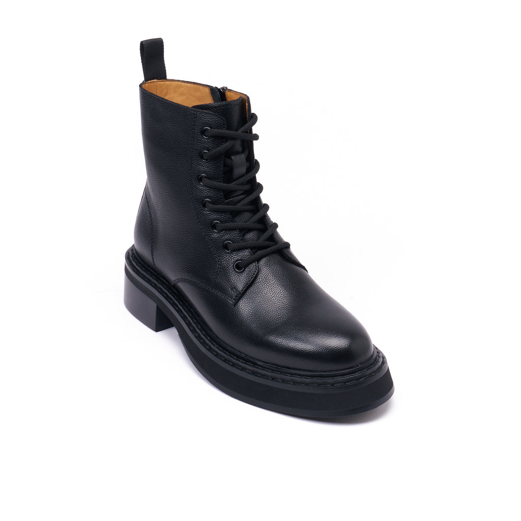 DERBY LACE-UP BOOT BLACK