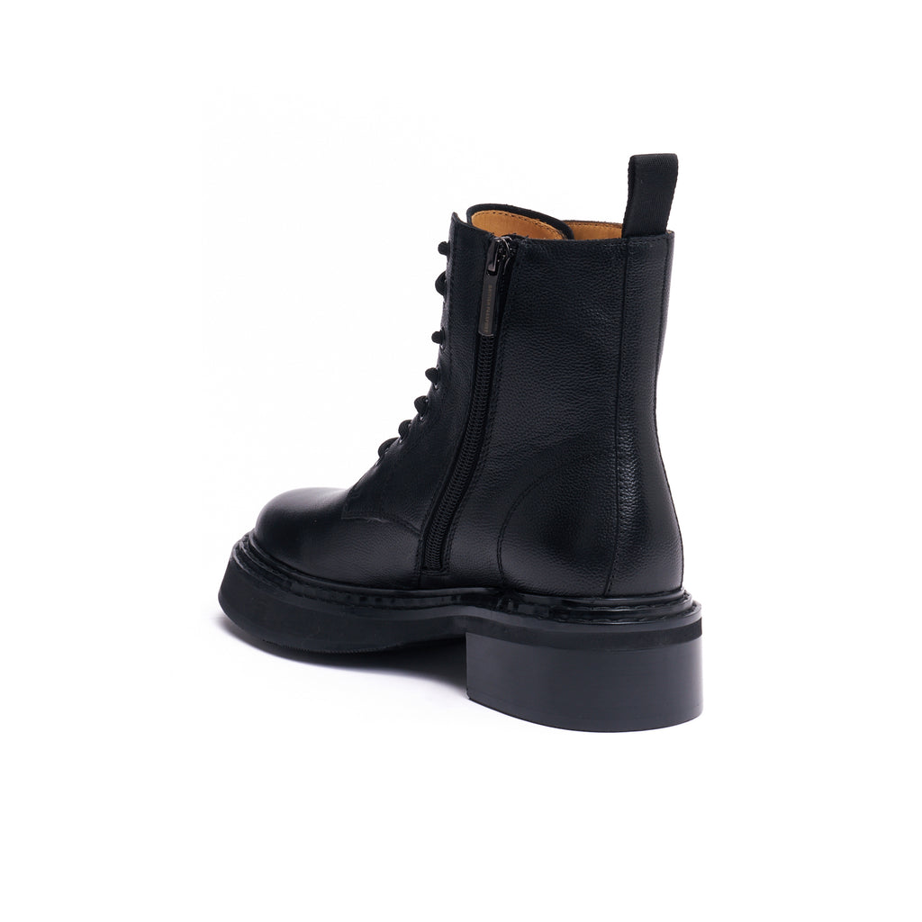 DERBY LACE-UP BOOT BLACK