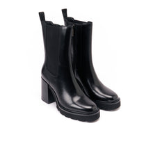 Charger l&#39;image dans la galerie, Heeled Chelsea boot black
