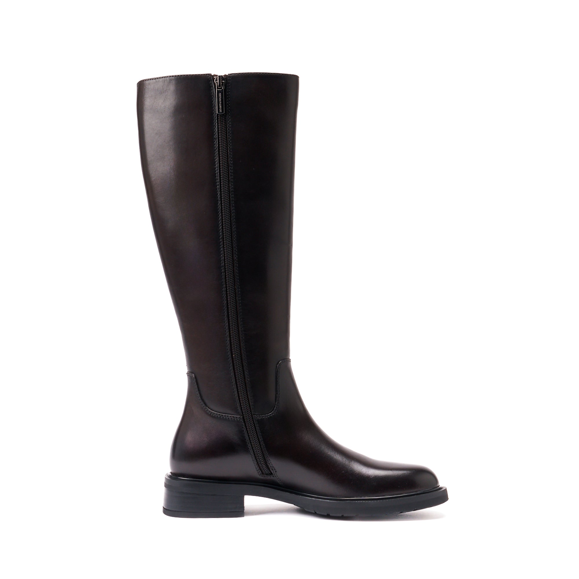 HIGH BOOT DARK BROWN