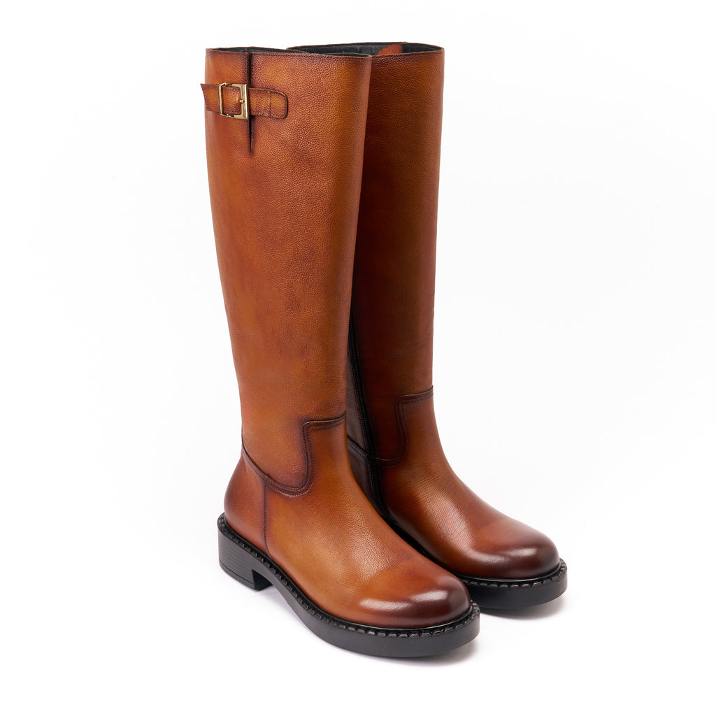HIGH BOOT BROWN