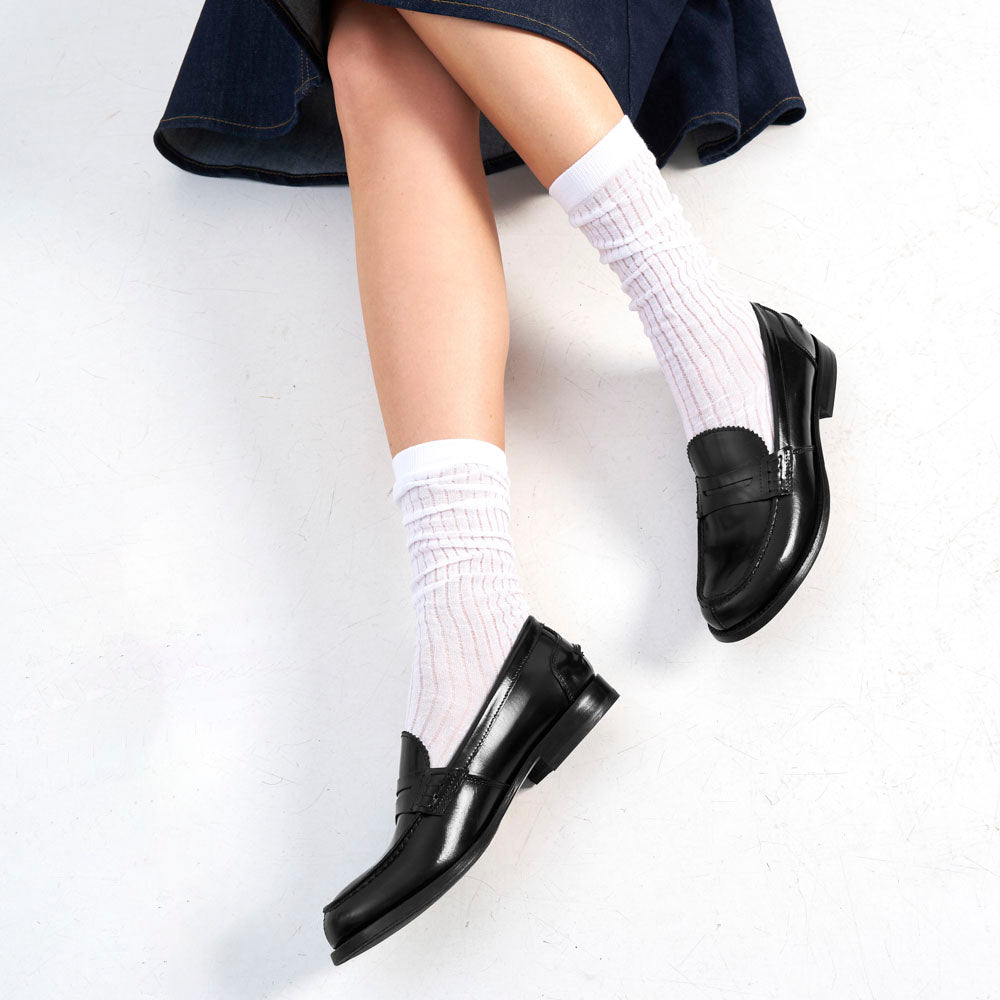 Penny loafer black