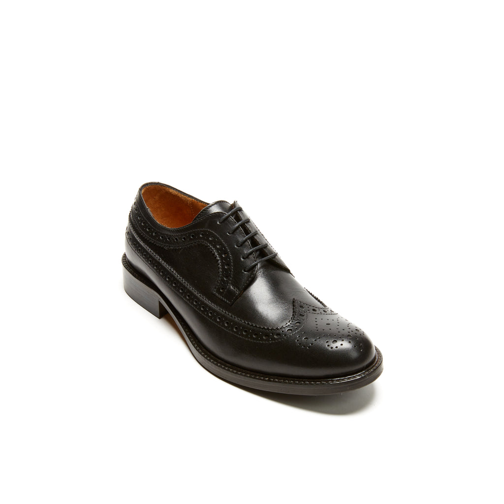 LONG WING TIP DERBY BLACK