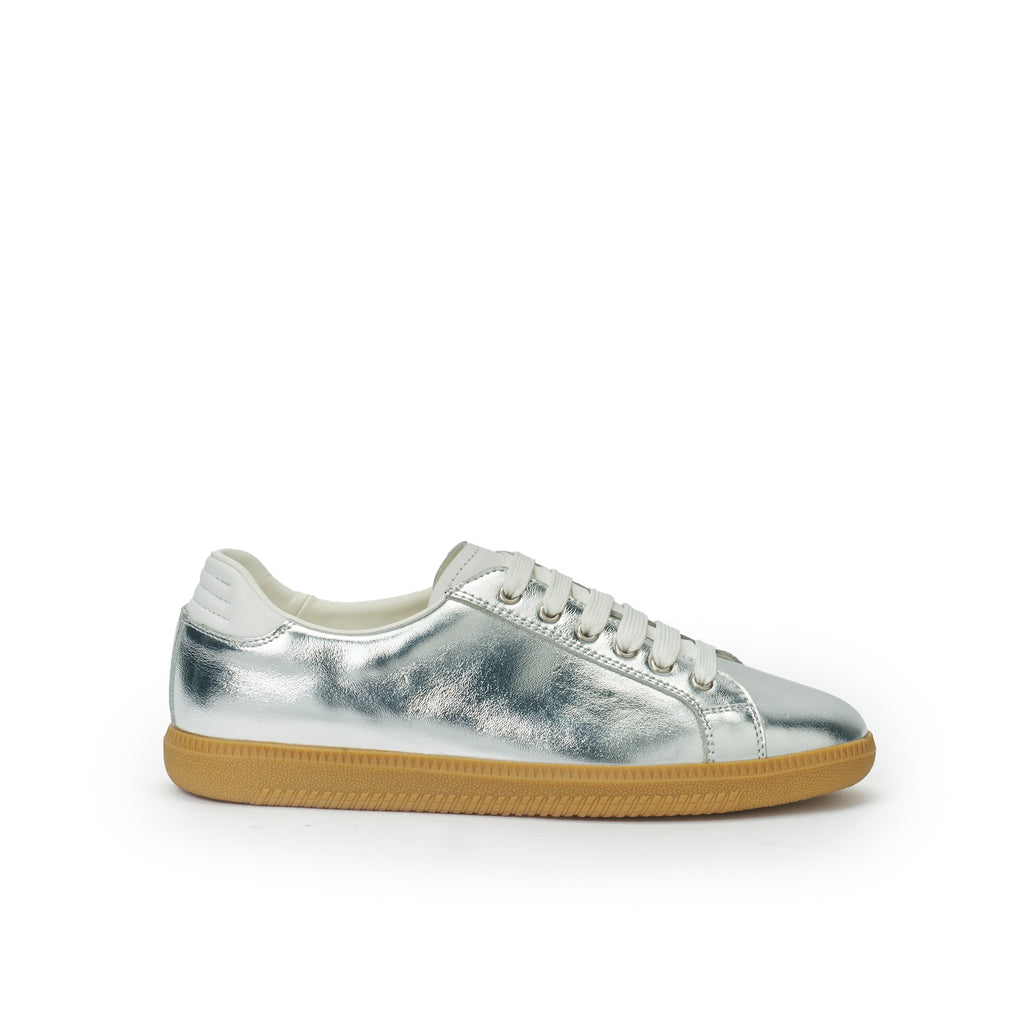 LOW CUT SNEAKER SILVER
