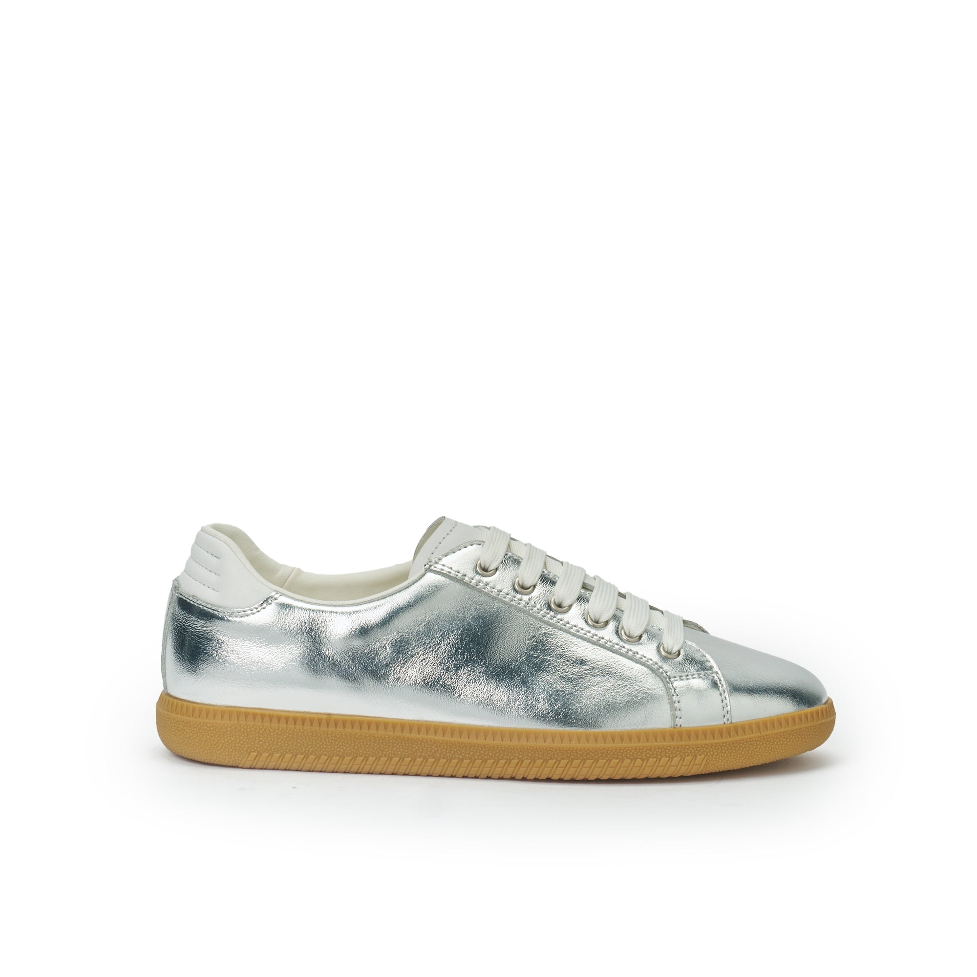 LOW CUT SNEAKER SILVER