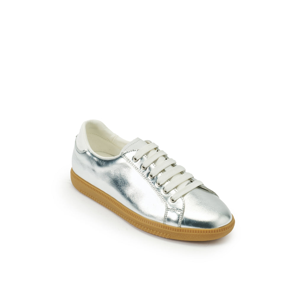 LOW CUT SNEAKER SILVER