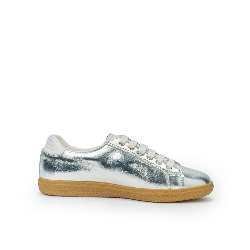 LOW CUT SNEAKER SILVER