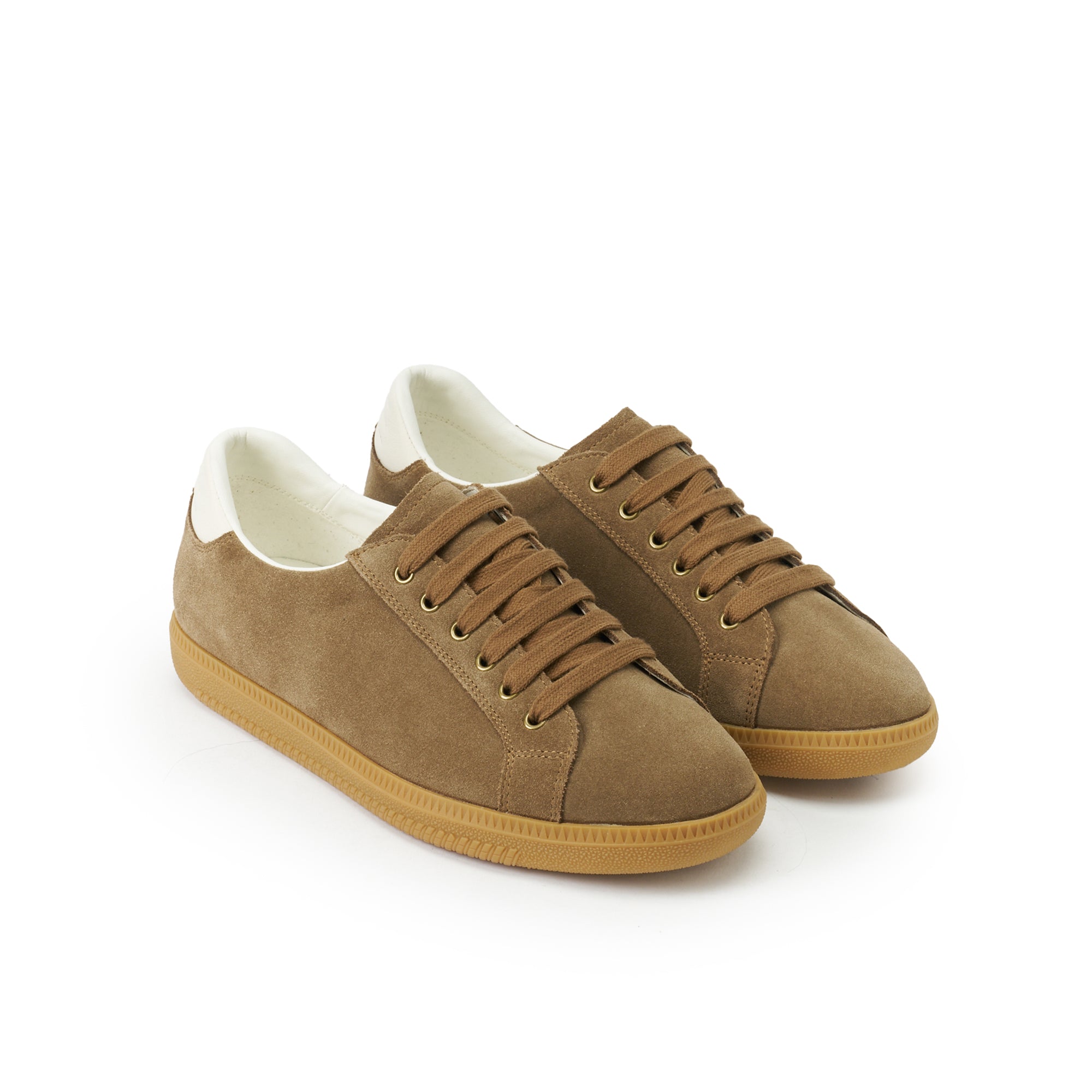 LOW CUT SNEAKER BROWN