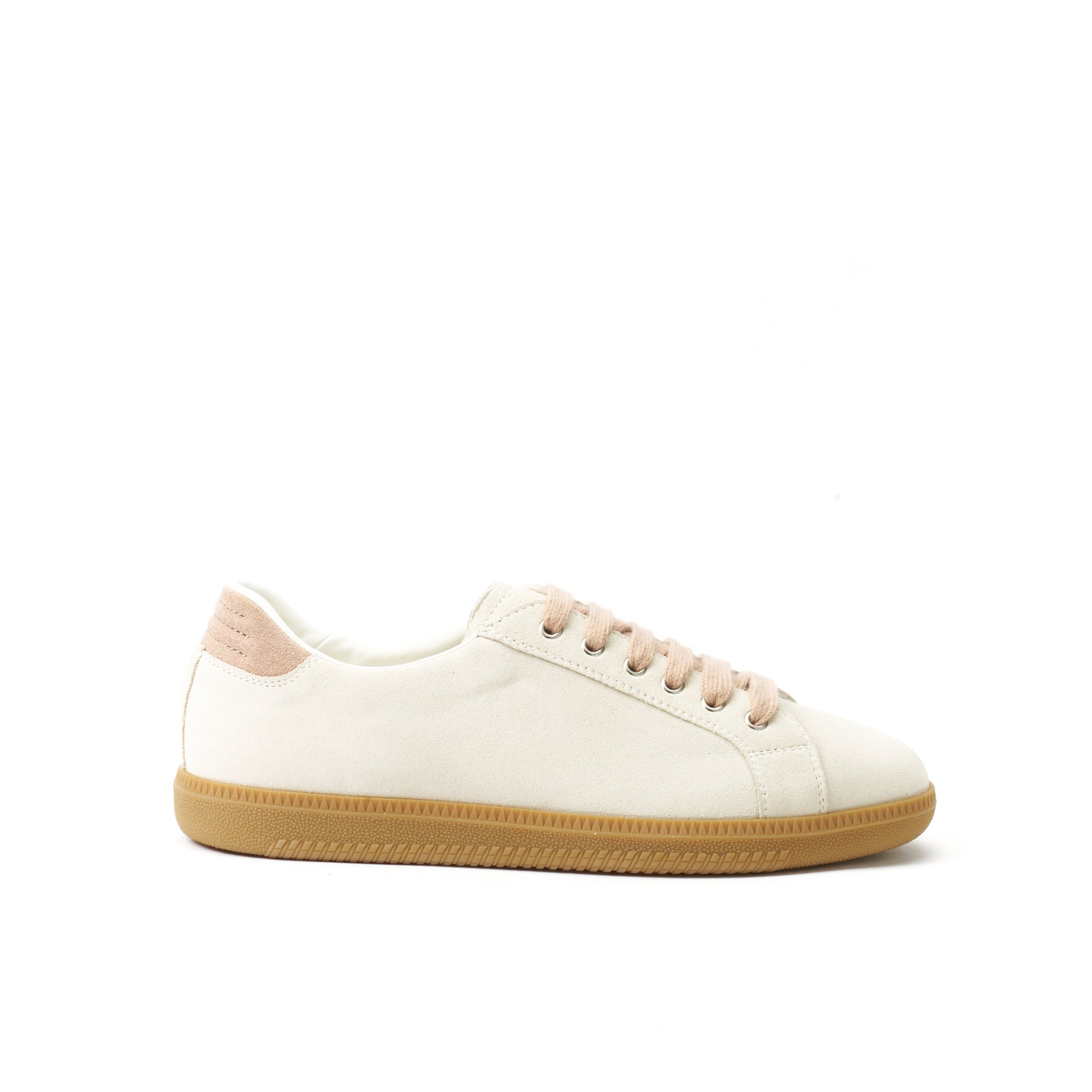 LOW CUT SNEAKER CREAM WHITE