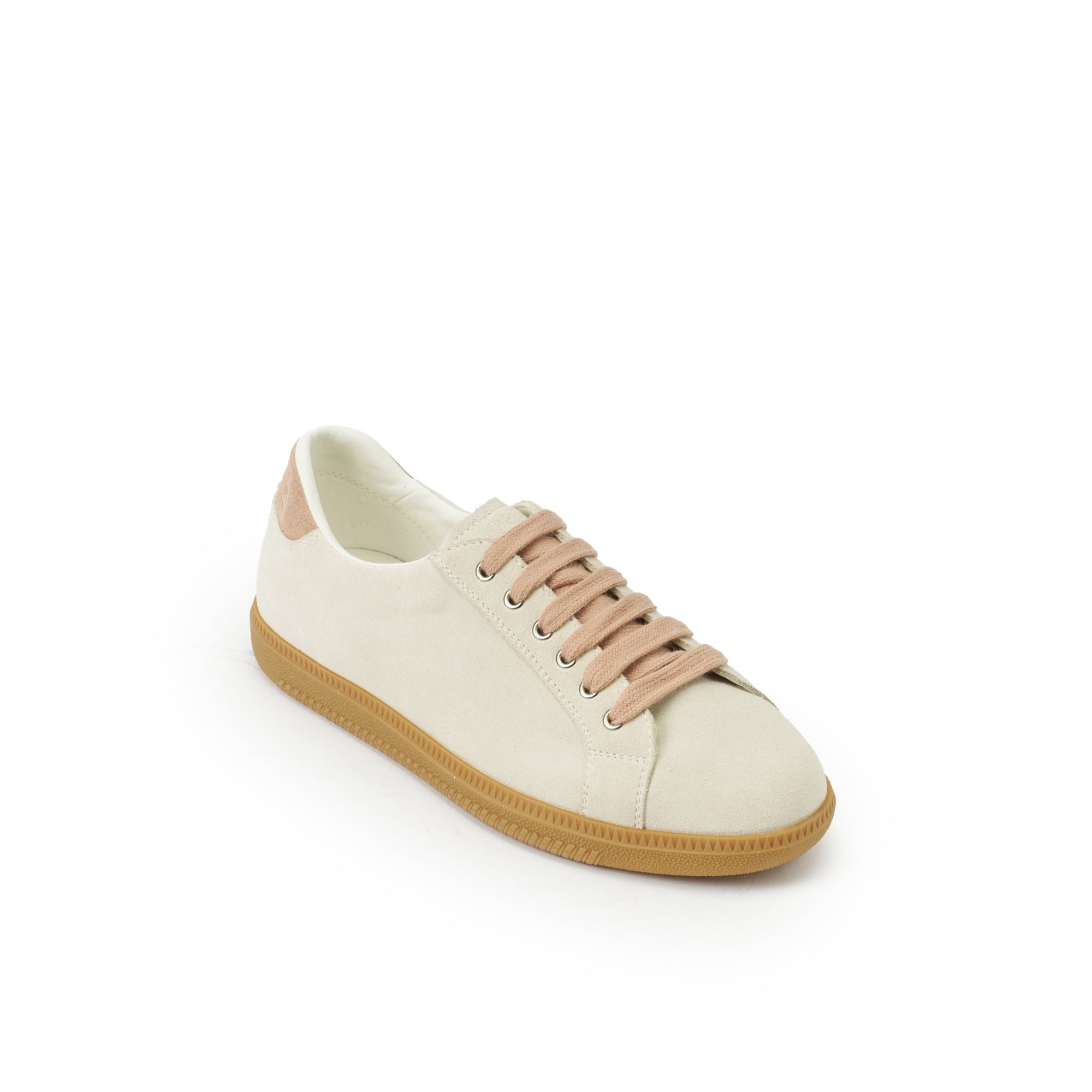 LOW CUT SNEAKER CREAM WHITE