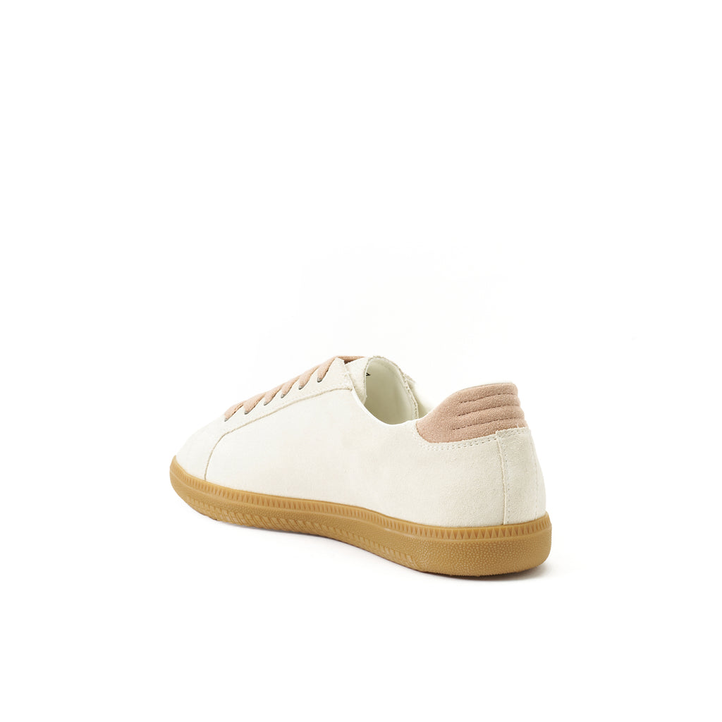 LOW CUT SNEAKER CREAM WHITE