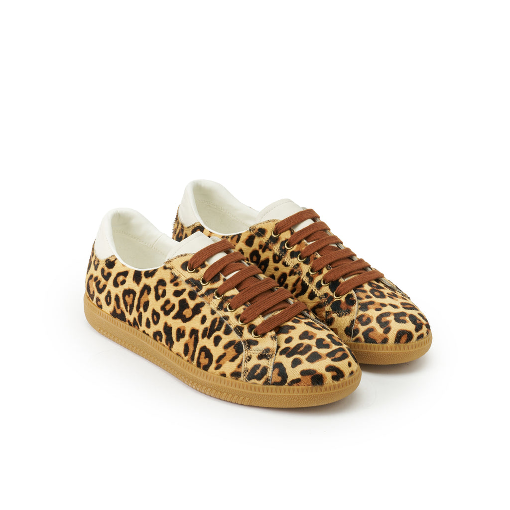 LOW CUT SNEAKER LEOPARD