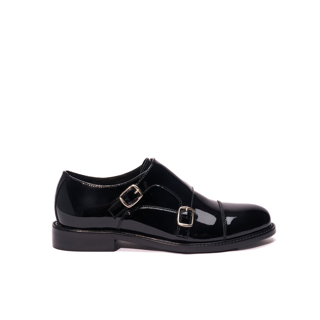 STRAIGHT CAP MONK STRAP PATENT