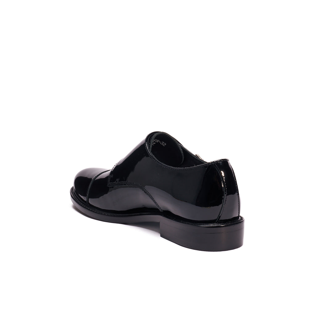 STRAIGHT CAP MONK STRAP PATENT
