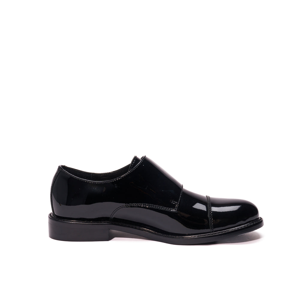 STRAIGHT CAP MONK STRAP PATENT