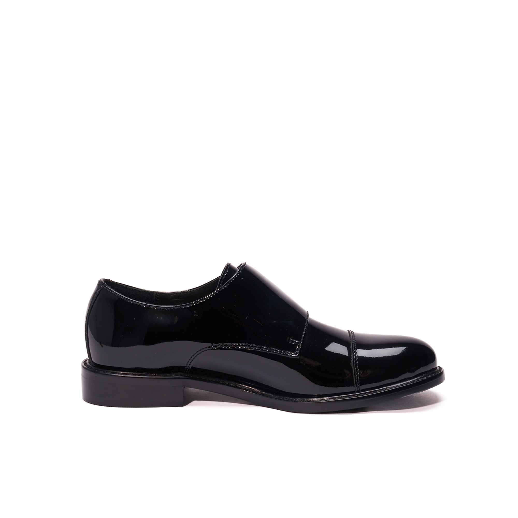STRAIGHT CAP MONK STRAP PATENT