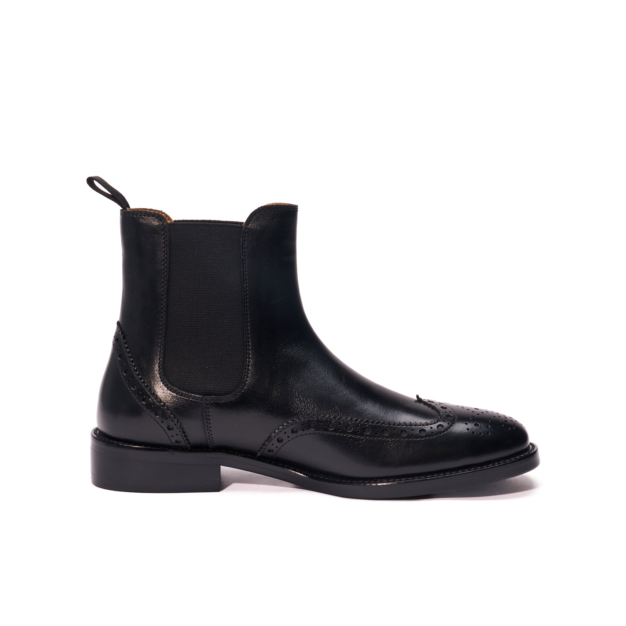 WING TIP CHELSEA BOOT