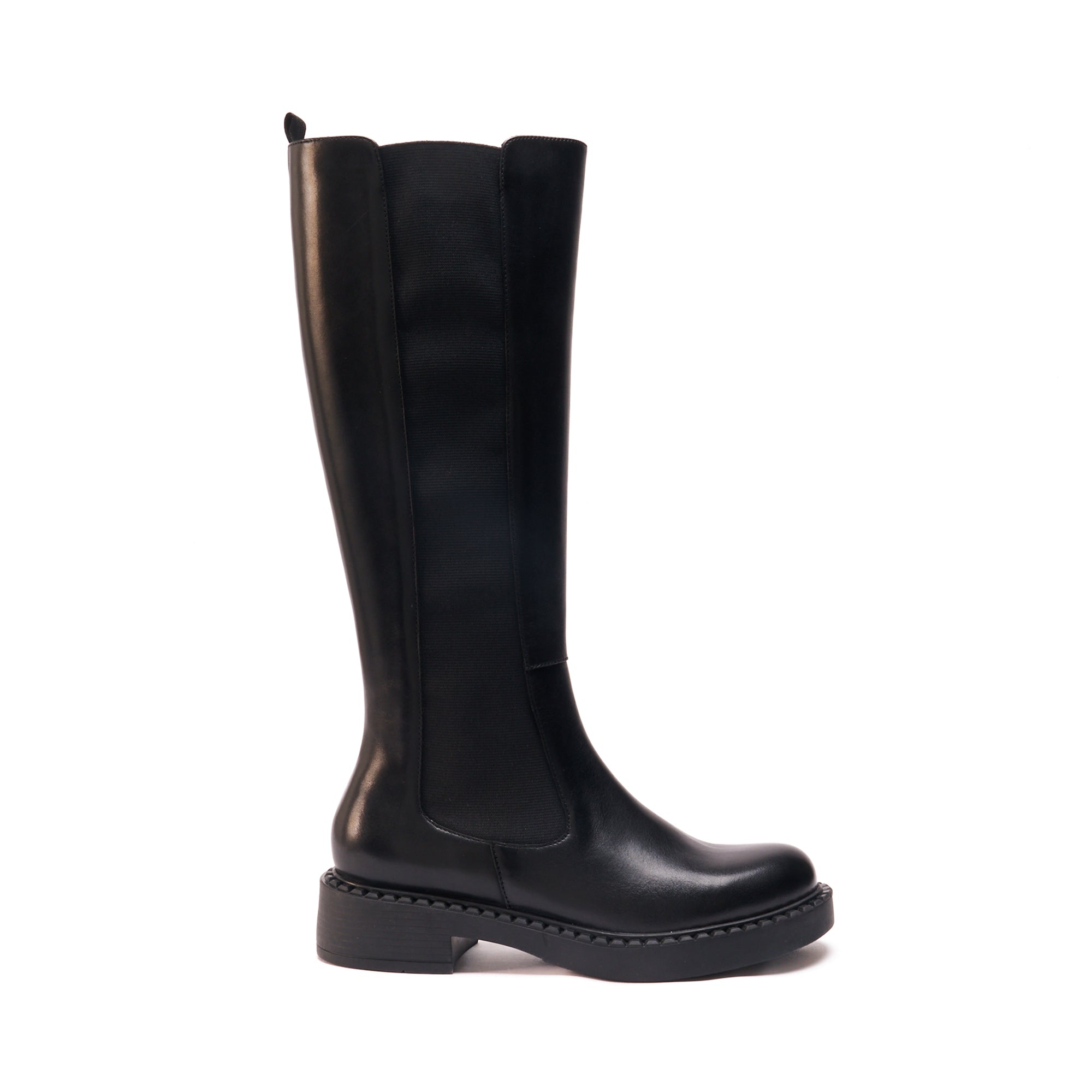 KNEE HIGH BOOT BLACK