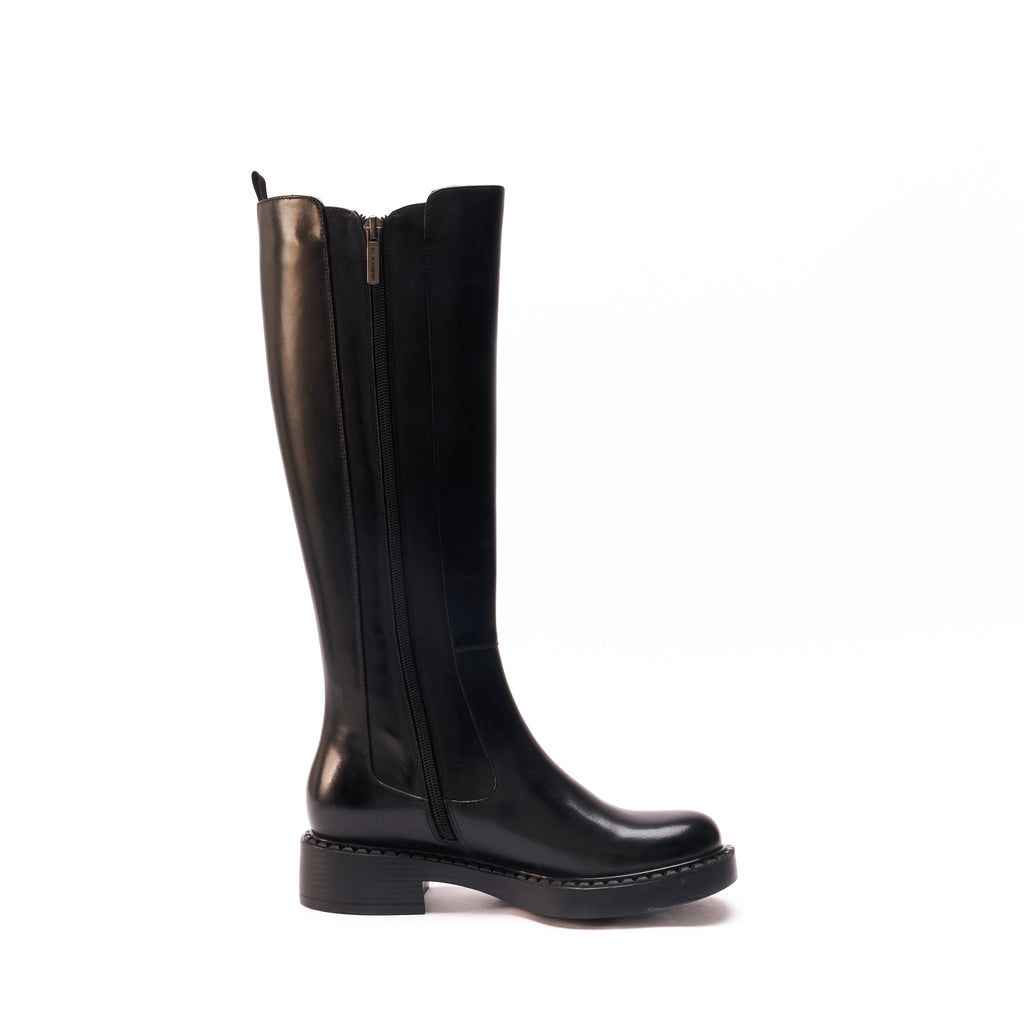 KNEE HIGH BOOT BLACK
