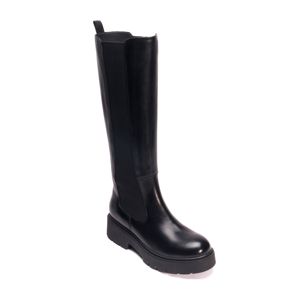 KNEE HIGH BOOT BLACK