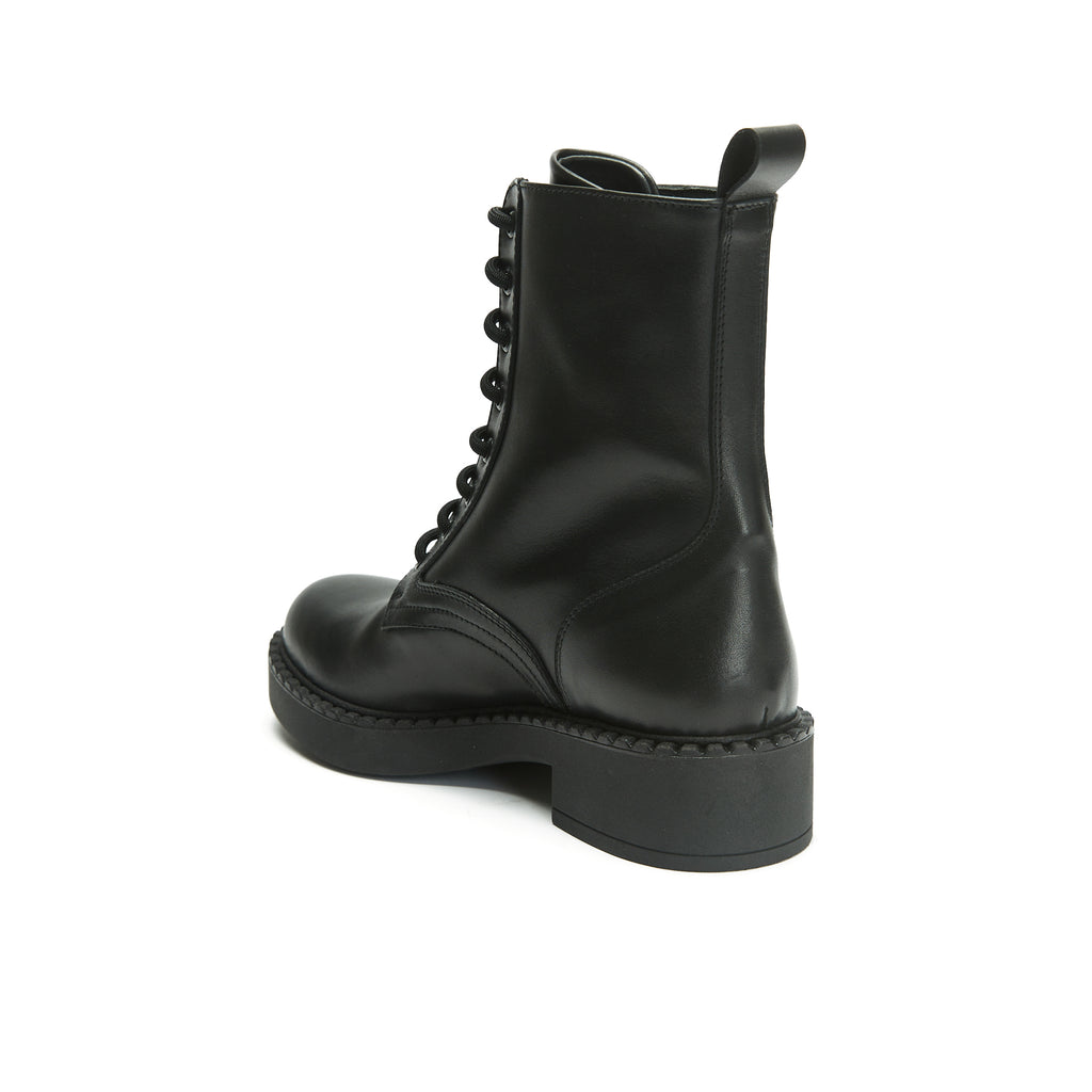 DERBY LACE-UP BOOT BLACK