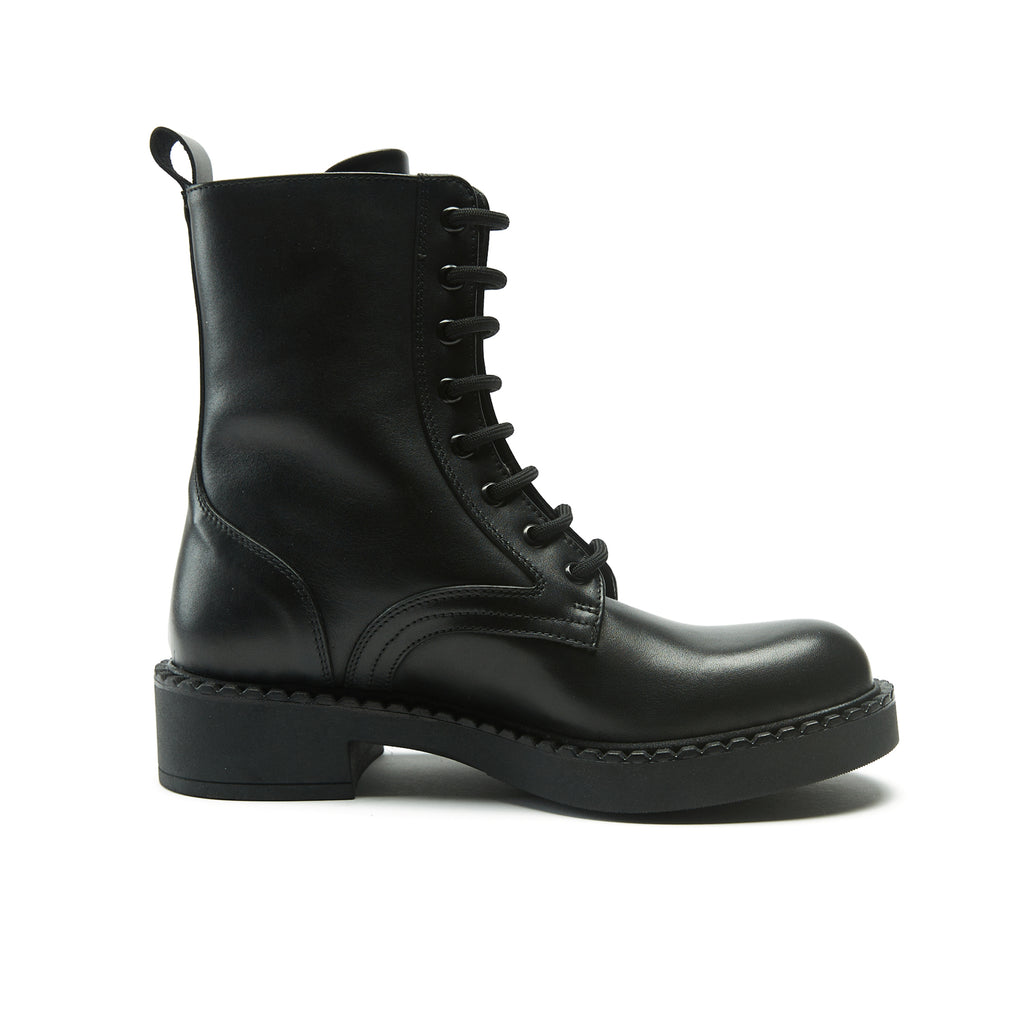 DERBY LACE-UP BOOT BLACK