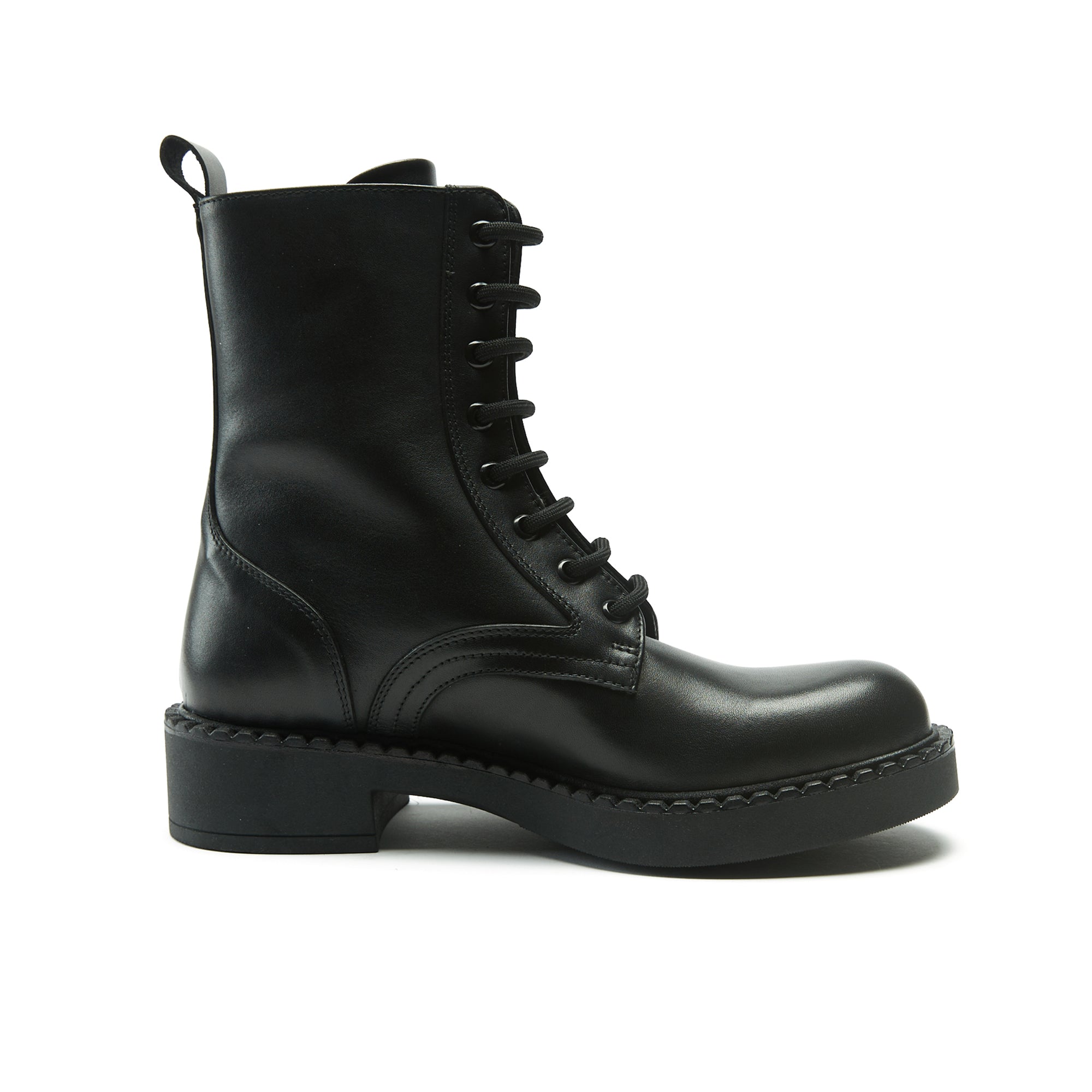 DERBY LACE-UP BOOT BLACK