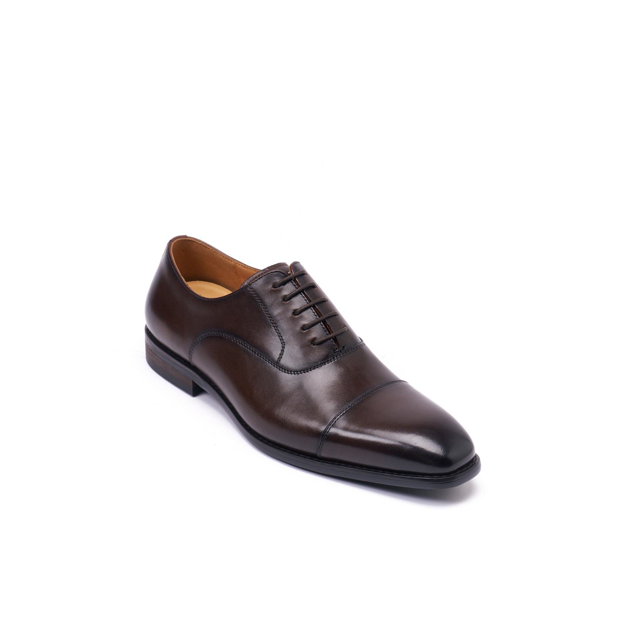 STRAIGHT CAP OXFORD DARK BROWN